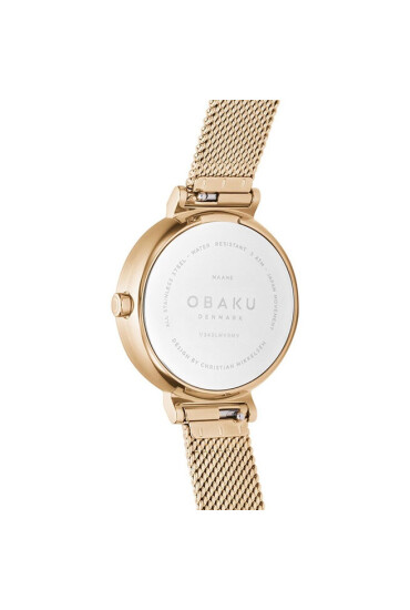 Obaku Часовник Maane V243LMVBMV Rose Gold - Mera.bg