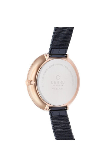 Obaku Часовник Mynte V211LXVLML Navy/Rose Gold - Mera.bg