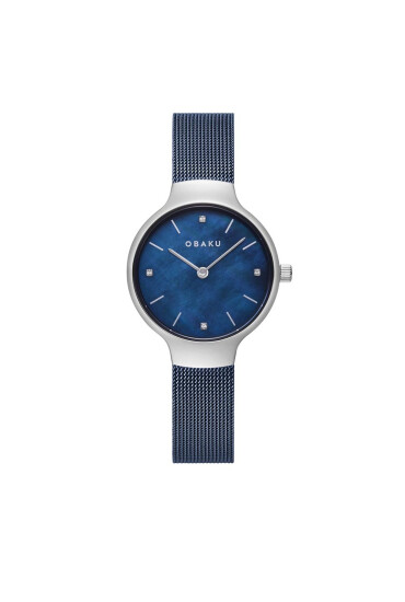 Obaku Часовник V241LXCLML Navy - Mera.bg
