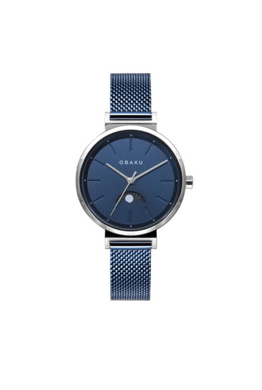 Obaku Часовник V243LMCLML Navy - Mera.bg