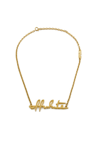 Off-White Колие OWOB026R21MET0017600 Златист - Mera.bg