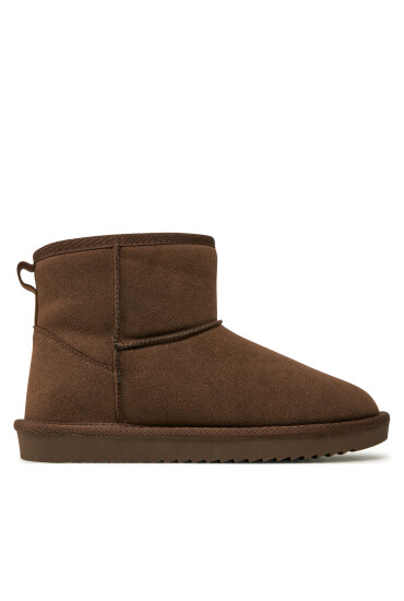 ONLY Shoes Апрески Onlfeodora Teddy Lined Boot 15330019 Кафяв - Mera.bg