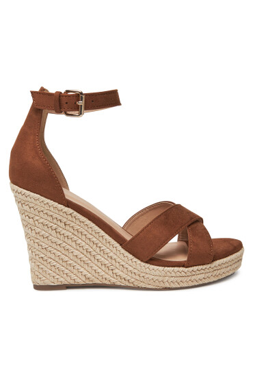 ONLY Shoes Еспадрили Onlamelia-18 Mf Wedge 15335555 Кафяв - Mera.bg