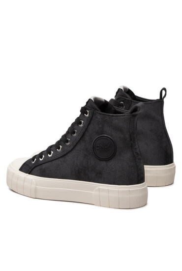 ONLY Shoes Кецове Onlivv-10 Pu High Sneaker 15272208 Black - Mera.bg
