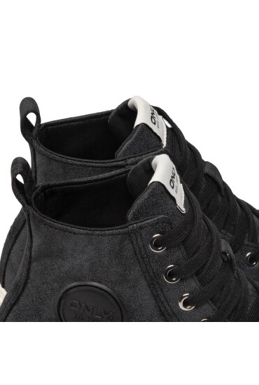 ONLY Shoes Кецове Onlivv-10 Pu High Sneaker 15272208 Black - Mera.bg