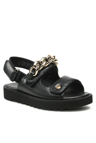 ONLY Shoes Сандали Onlmalu-8 15288053 Black/W. Gold - Mera.bg