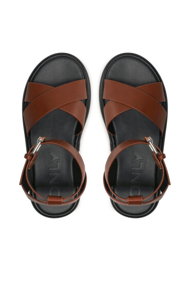 ONLY Shoes Сандали Onlmontana-1 15288148 Кафяв - Mera.bg