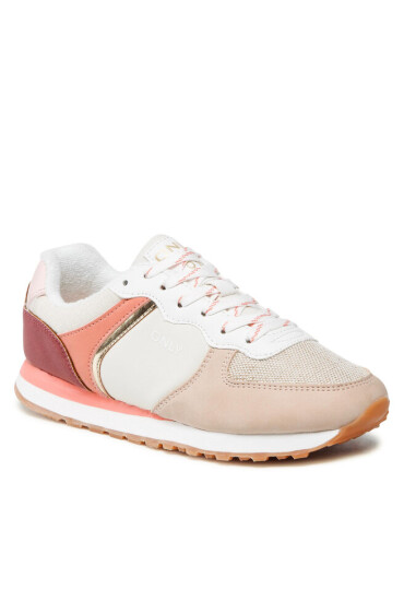 ONLY Shoes Сникърси Onlsahel-9 Mix 15253223 White/W. Rose/Beige - Mera.bg