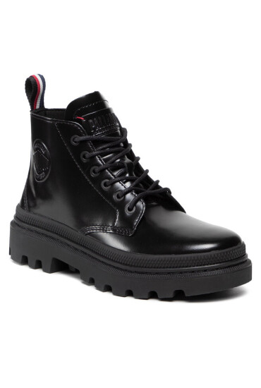 Palladium Туристически oбувки Pallatrooper Hi-1 77201-010-M Black/Black - Mera.bg