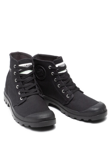 Palladium Туристически oбувки Pampa Hi Organic II 77100-008-M Black/Black - Mera.bg