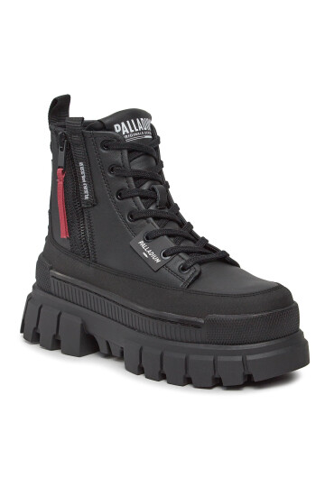 Palladium Туристически oбувки Revolt Boot Zip Lth 98859-001-M Black/Black 001 - Mera.bg