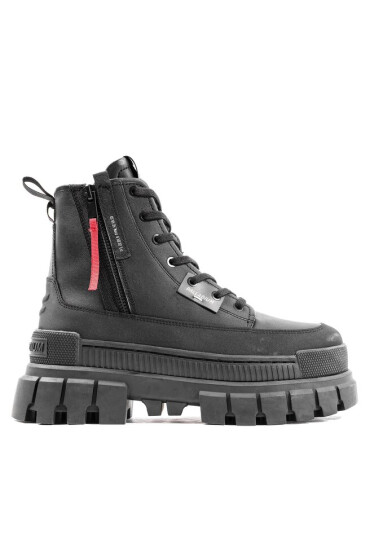 Palladium Туристически oбувки Revolt Boot Zip Lth 98859-001-M Black/Black 001 - Mera.bg