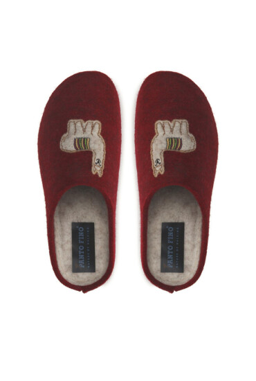 Panto Fino Пантофи KK267033 Bordo/Beż - Mera.bg