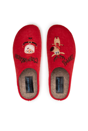 Panto Fino Пантофи KK267037 Червен - Mera.bg