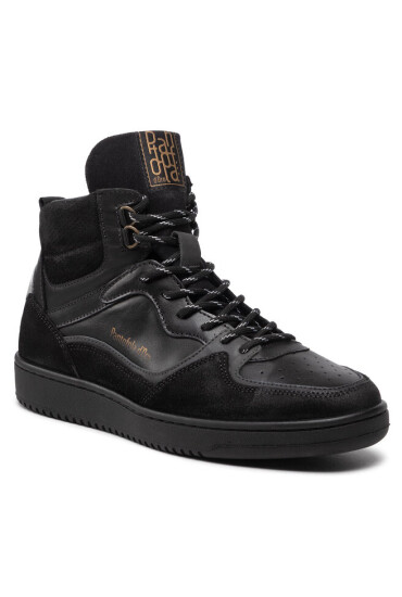 Pantofola d'Oro Сникърси Baveno Uomo High 10223037.11A Черен - Mera.bg