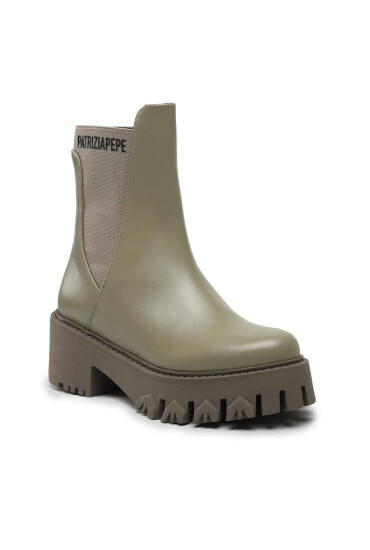 Patrizia Pepe Боти тип челси CY9814/L011-G545 Sage Green - Mera.bg