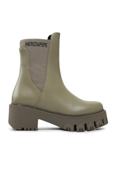 Patrizia Pepe Боти тип челси CY9814/L011-G545 Sage Green - Mera.bg