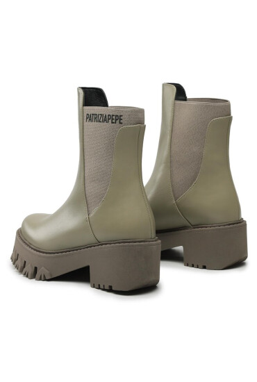 Patrizia Pepe Боти тип челси CY9814/L011-G545 Sage Green - Mera.bg
