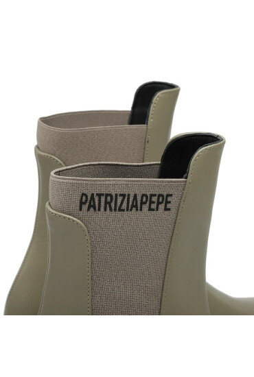 Patrizia Pepe Боти тип челси CY9814/L011-G545 Sage Green - Mera.bg
