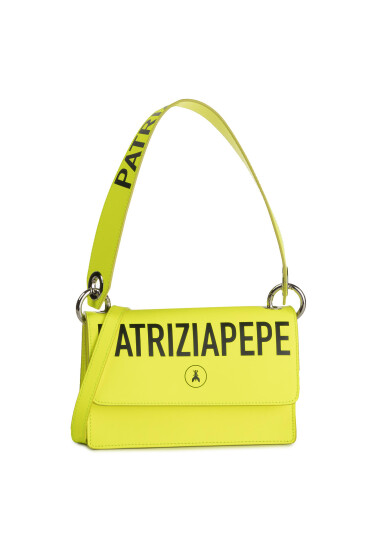 Patrizia Pepe Дамска чанта 2V9079/A5K9-Y355 Fluo Yellow - Mera.bg