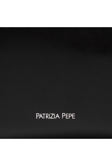 Patrizia Pepe Дамска чанта 8B0076/E005-FB30 Nero/Silver - Mera.bg