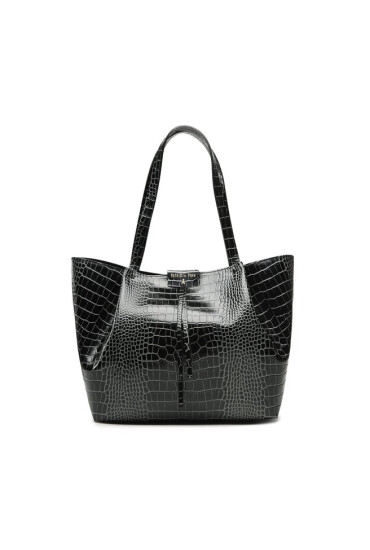 Patrizia Pepe Дамска чанта 8B8895/L030 K377 Black Croco - Mera.bg