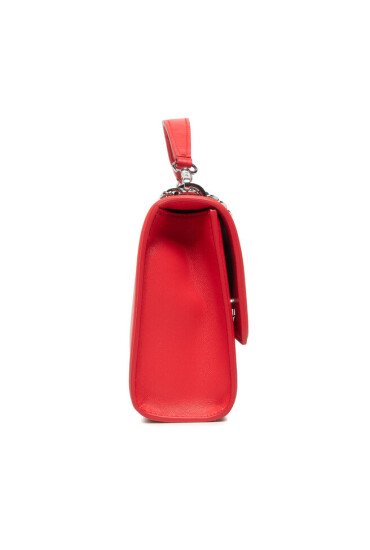 Patrizia Pepe Дамска чанта 8B0058/L034-FC87 Lipstick Red/Silver - Mera.bg