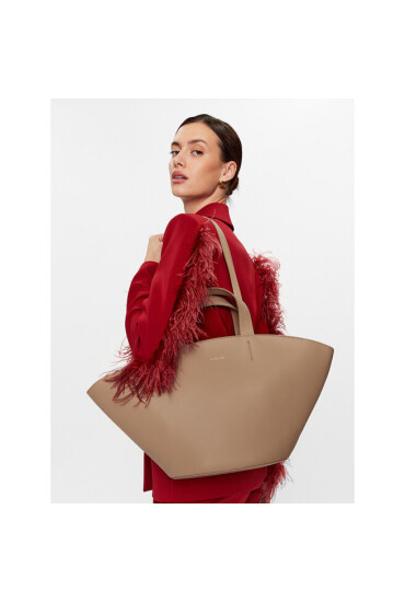 Patrizia Pepe Дамска чанта 8B0140/L047-B775 Winter Sand - Mera.bg