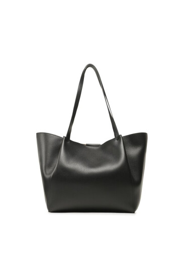 Patrizia Pepe Дамска чанта CB8896/L001-K118 Black/Light Gold - Mera.bg