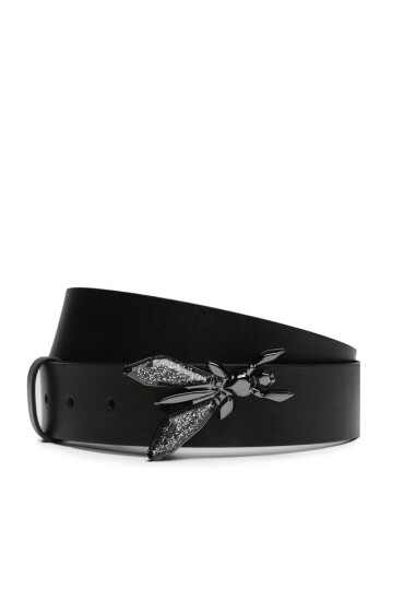 Patrizia Pepe Дамски колан 8W0472/L048-FD92 Nero/Gun Metal - Mera.bg