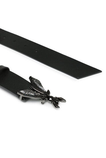 Patrizia Pepe Дамски колан 8W0472/L048-FD92 Nero/Gun Metal - Mera.bg