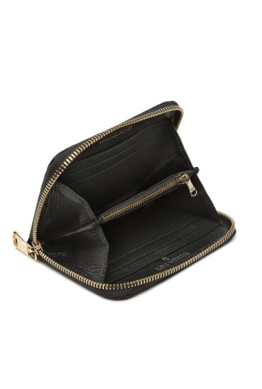Patrizia Pepe Голям дамски портфейл CQ0021/L001-K118 Black/Light Gold - Mera.bg