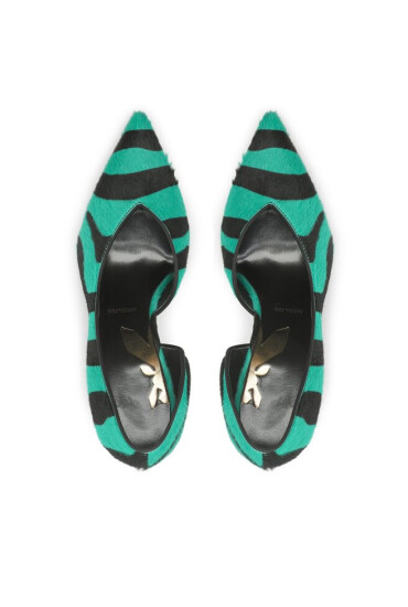 Patrizia Pepe Обувки на ток 2Z0077/L056-F2E8 Black/Green - Mera.bg