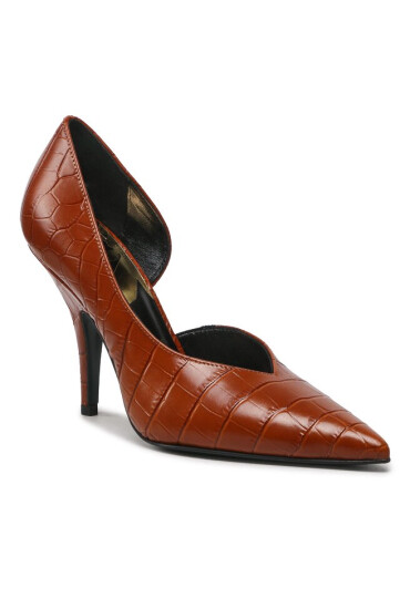Patrizia Pepe Обувки на ток 8Z0078/L030-B665 Brown Croco - Mera.bg