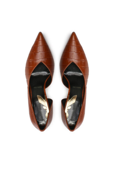 Patrizia Pepe Обувки на ток 8Z0078/L030-B665 Brown Croco - Mera.bg