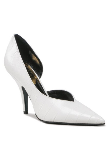 Patrizia Pepe Обувки на ток 8Z0078/L030 W303 White Croco - Mera.bg