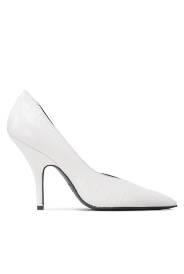 Patrizia Pepe Обувки на ток 8Z0078/L030 W303 White Croco - Mera.bg
