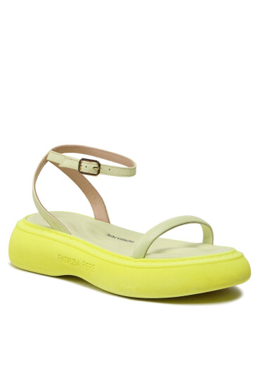 Patrizia Pepe Сандали 8X0082/L048-Y430 Light Sunny Lime - Mera.bg