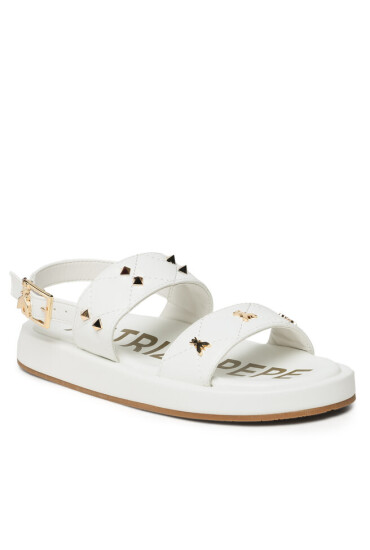 Patrizia Pepe Сандали PJ225.27 S Bianco/Platino - Mera.bg