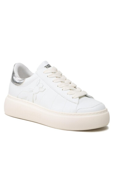 Patrizia Pepe Сникърси 8Z0080/E028 J3E8 White/Silver - Mera.bg