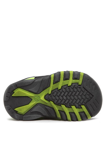 Pax Scandinavia Сандали Pepper 7250007-44 Black/Lime - Mera.bg
