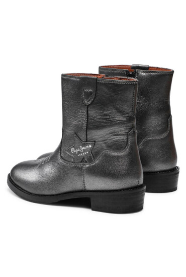 Pepe Jeans Боти Western Metal PGS50175 Сив - Mera.bg