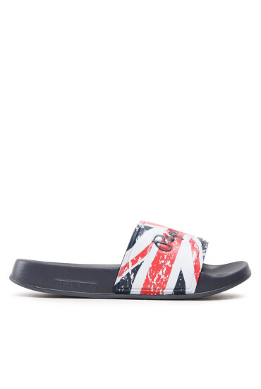 Pepe Jeans Чехли Slider Jack B PBS70053 Тъмносин - Mera.bg