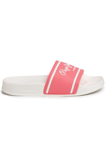 Pepe Jeans Чехли Slider Logo Girl PGS70031 Pink 325 - Mera.bg