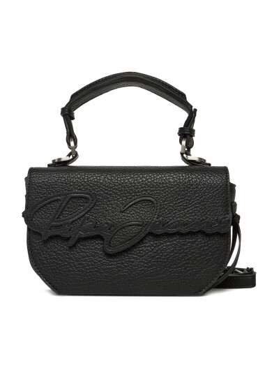 Pepe Jeans Дамска чанта Amber Script PL031664 Черен - Mera.bg