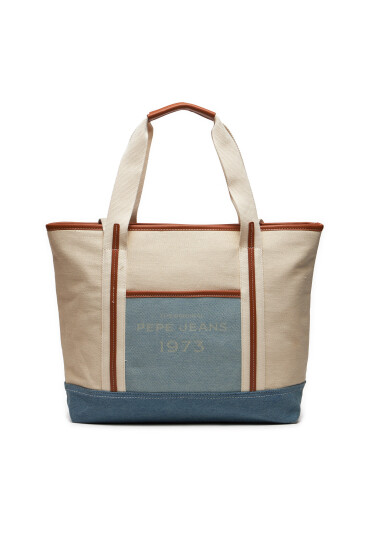 Pepe Jeans Дамска чанта Lizy Lottie PL031518 Бежов - Mera.bg