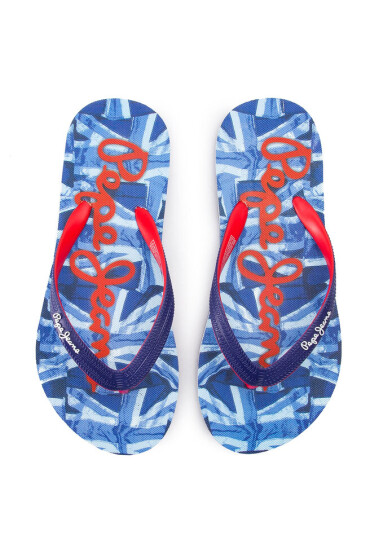 Pepe Jeans Джапанки Beach Uk Boy PBS70025 Тъмносин - Mera.bg