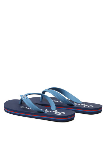 Pepe Jeans Джапанки Bay Beach Brand B PBS70049 Син - Mera.bg