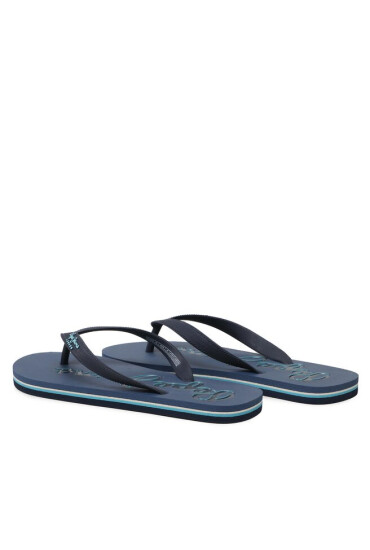 Pepe Jeans Джапанки Bay Beach Logo M PMS70129 Тъмносин - Mera.bg