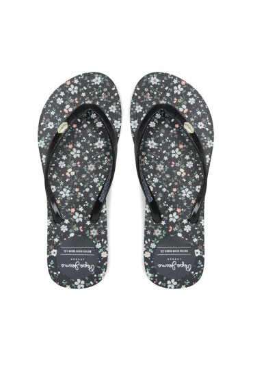 Pepe Jeans Джапанки Rake Garden Night PLS70137 Black 999 - Mera.bg